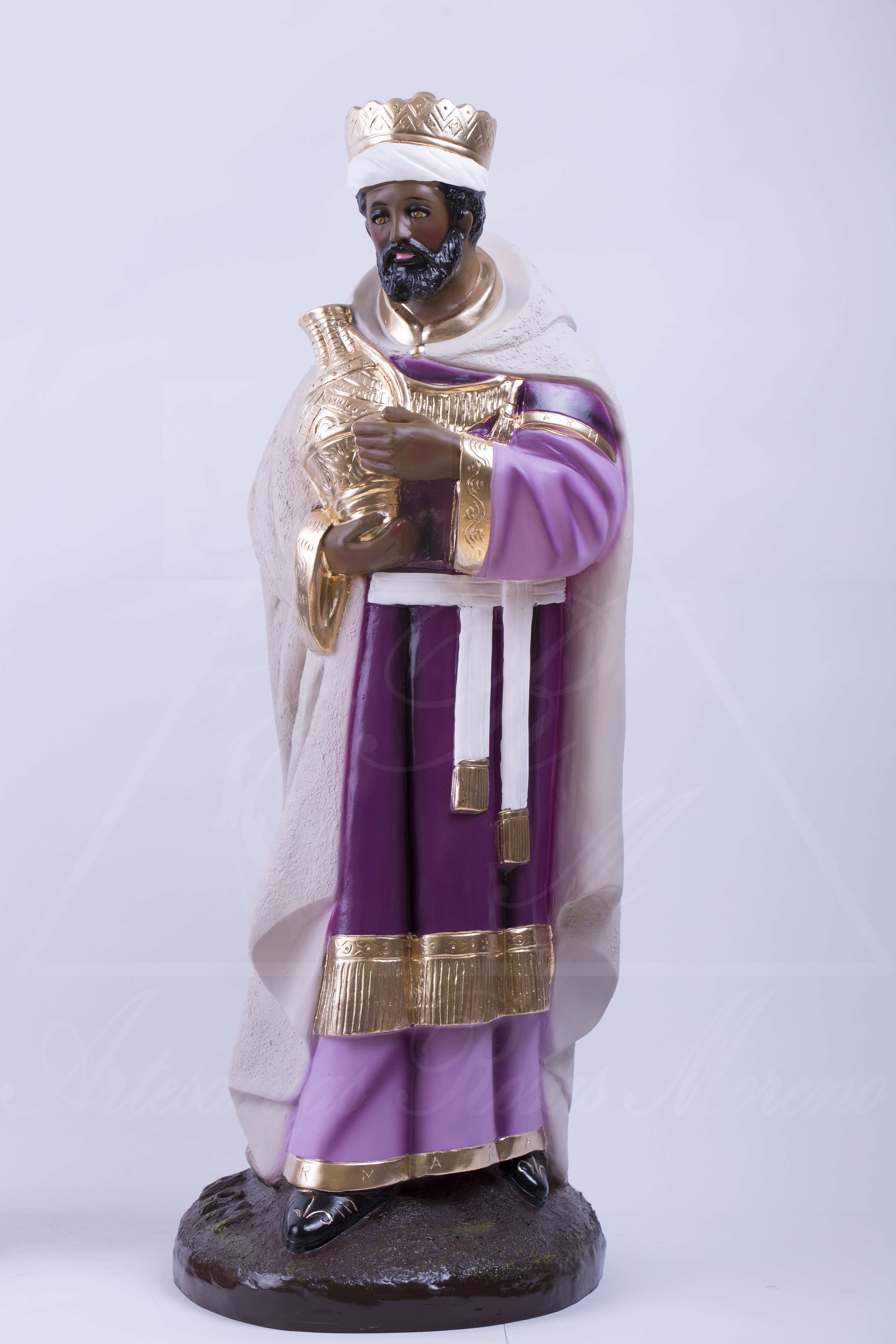 Rey Mago Baltazar 60 cm - Imagen 1