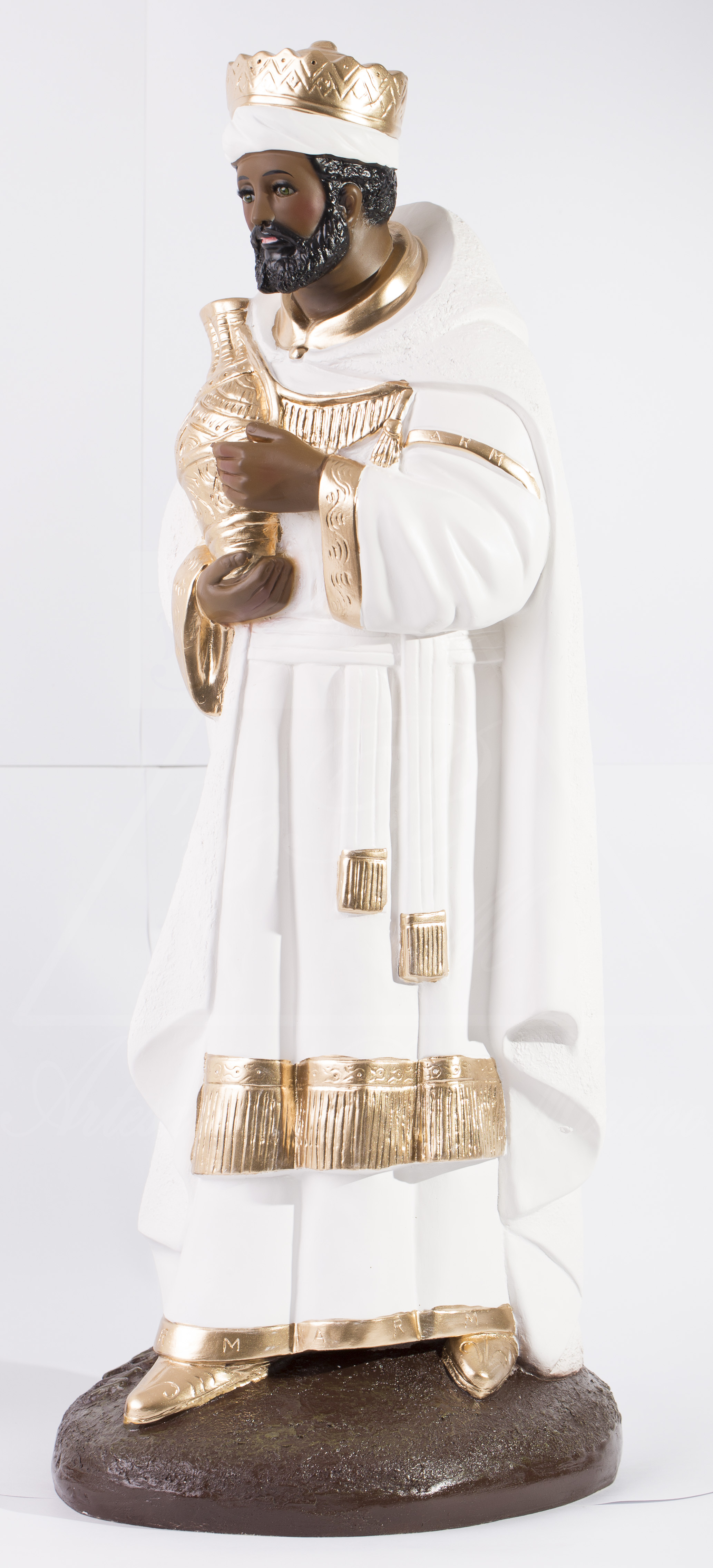 Rey Mago Baltazar 60 cm Blanco - Imagen 1
