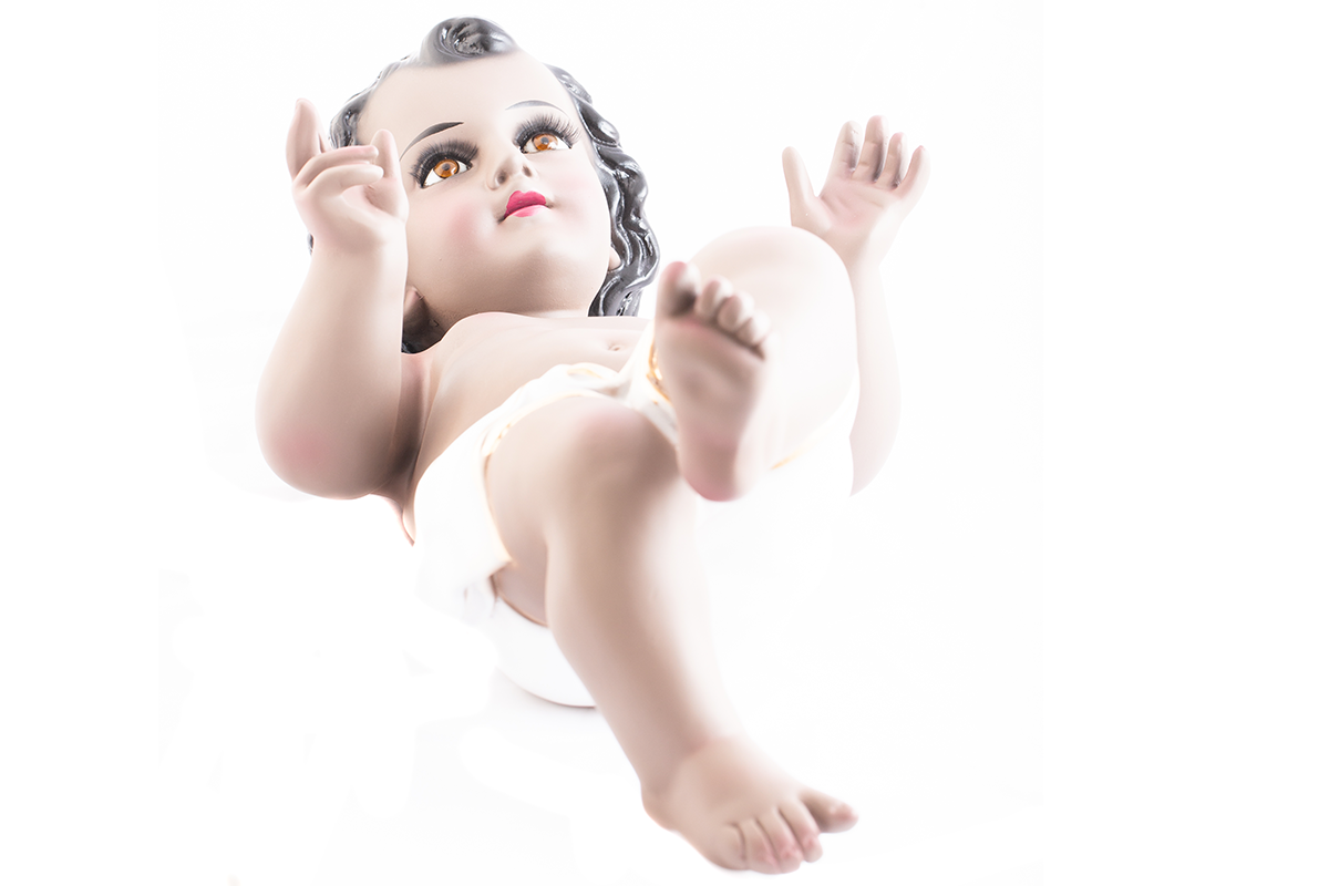 Niño Dios Moreno 60cm - Imagen 1