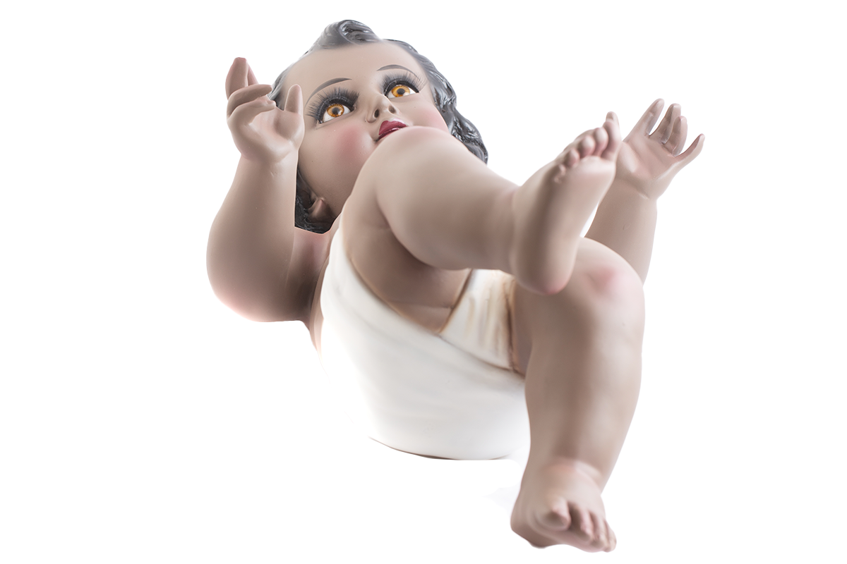 Niño Dios Moreno 80cm - Imagen 1