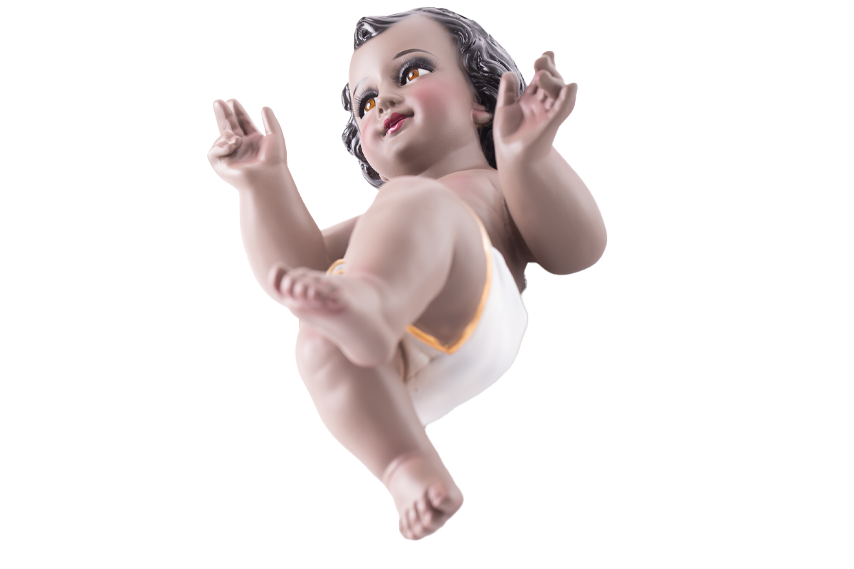 Niño Dios Moreno 35cm - Imagen 1