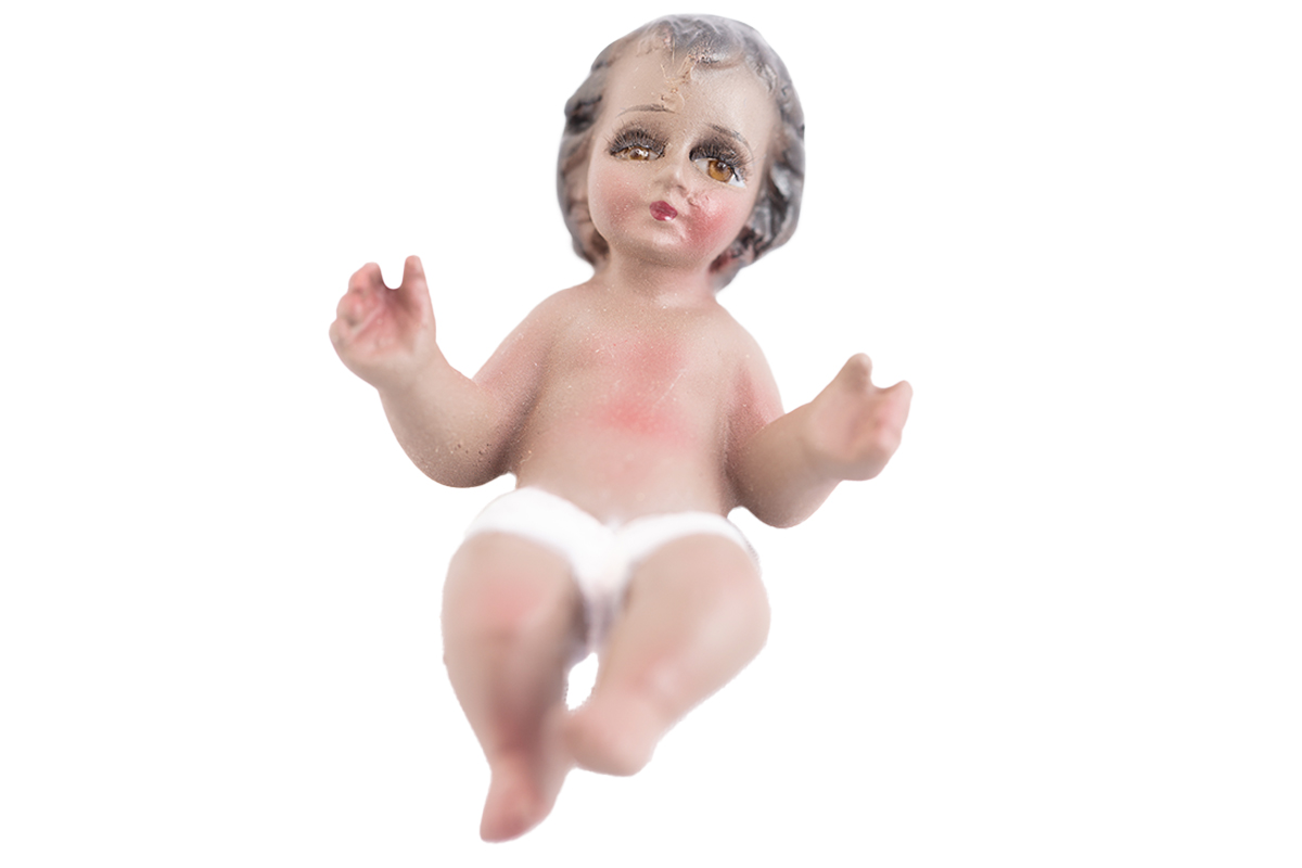 Niño Dios Moreno 6cm - Imagen 1