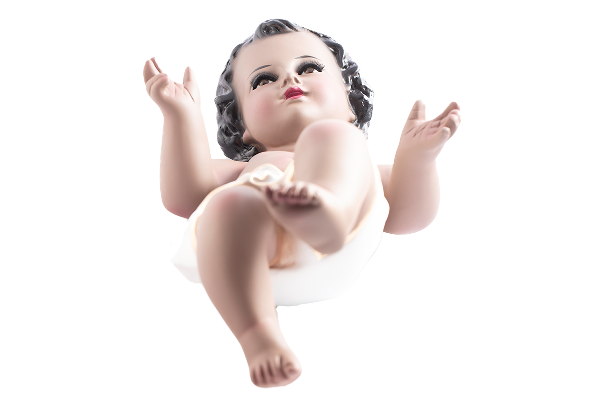 Niño Dios Moreno 40cm - Imagen 1