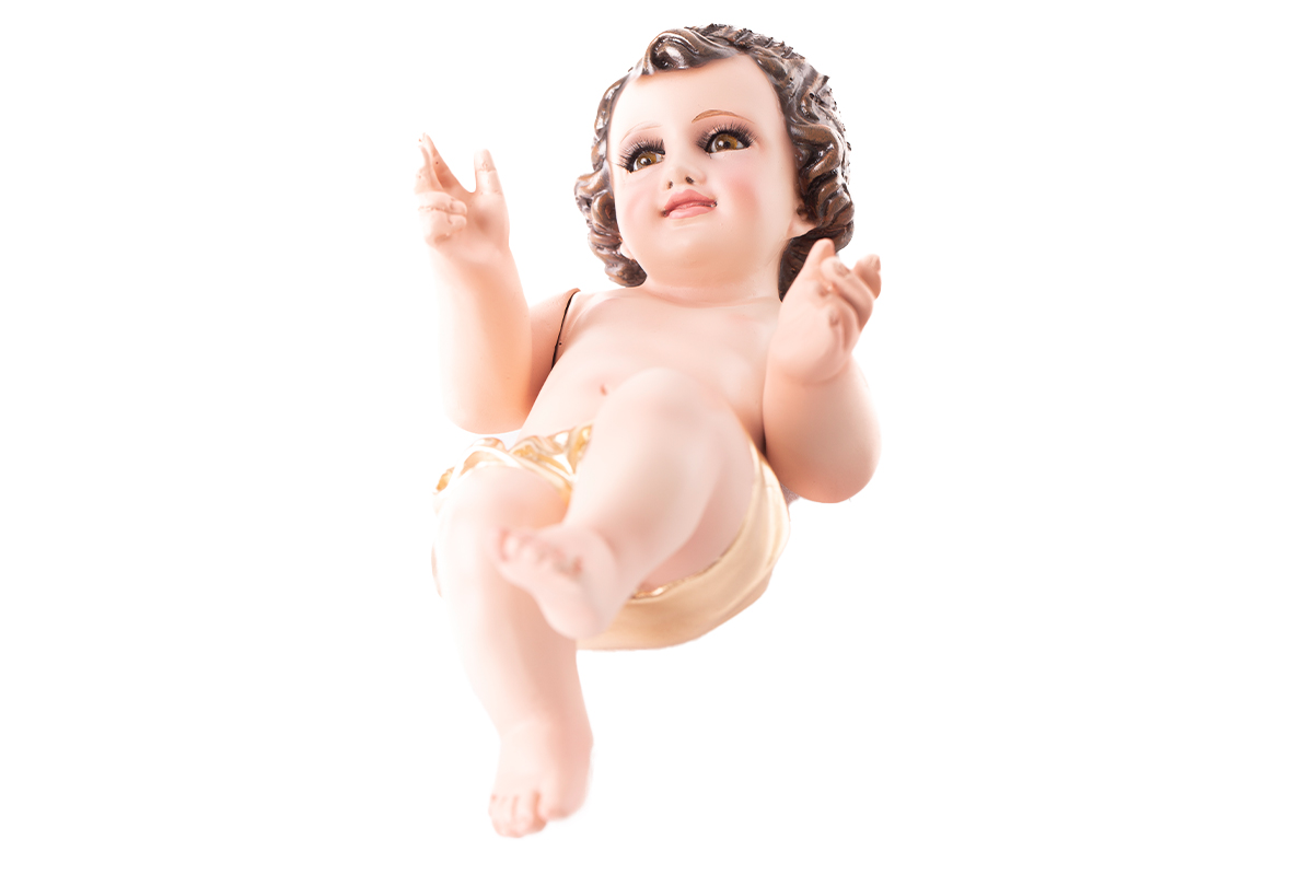 Niño Dios Resina 20cm - Imagen 1