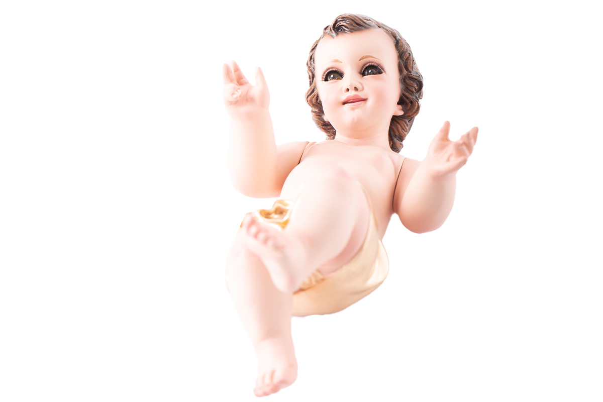 Niño Dios Resina 25cm - Imagen 1