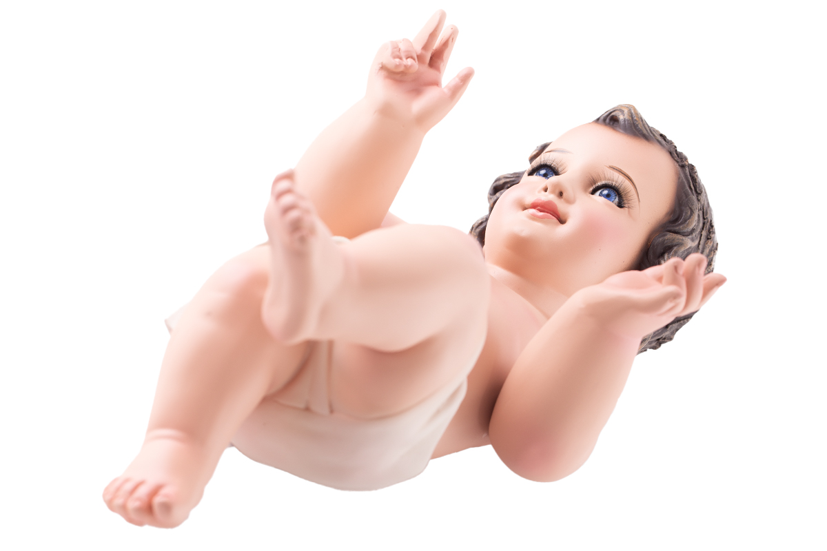 Niño Dios Resina 35cm - Imagen 1
