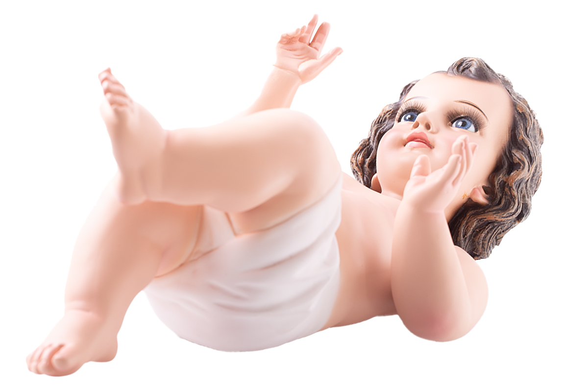 Niño Dios Resina 60cm - Imagen 1